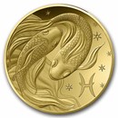 2026 1/2 gram Proof Gold €5 Astro: Pisces