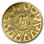 2026 1/2 gram Proof Gold €5 Astro: Scorpio