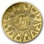 2026 1/2 gram Proof Gold €5 Astro: Virgo