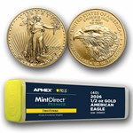 2026 1/2 oz American Gold Eagle (MD® Premier + PCGS FS® Tube)