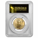 2026 1/2 oz American Gold Eagle MS-70 PCGS (FDI, Black Label)