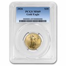 2026 1/4 oz American Gold Eagle MS-69 PCGS