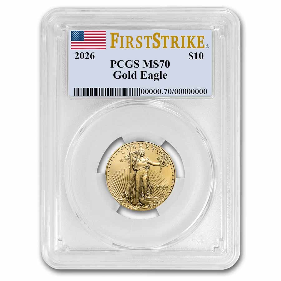 2026 1/4 oz American Gold Eagle MS-70 PCGS (FirstStrike®)