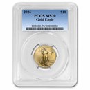 2026 1/4 oz American Gold Eagle MS-70 PCGS