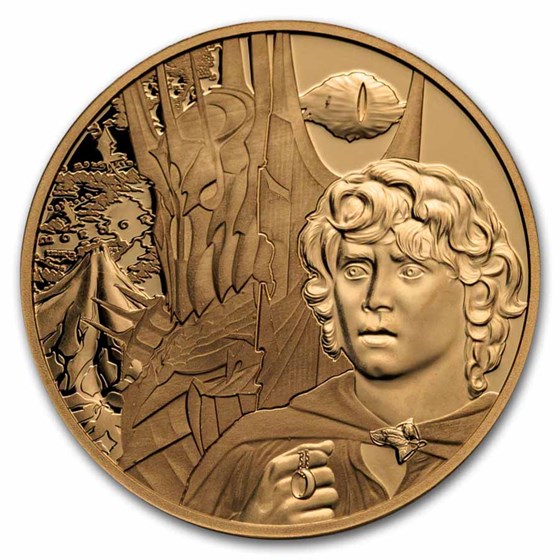 2026 1/4 oz Proof Gold €50 25th Anniversary The Lord of the Rings