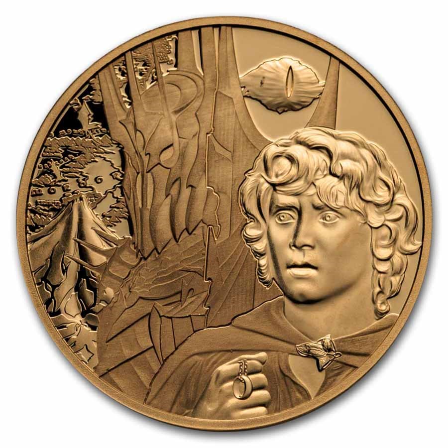 2026 1/4 oz Proof Gold €50 25th Anniversary The Lord of the Rings