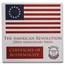 2026 1 oz Ag $1 Rev Series 250th Anniv.: Declaration (Colorized)