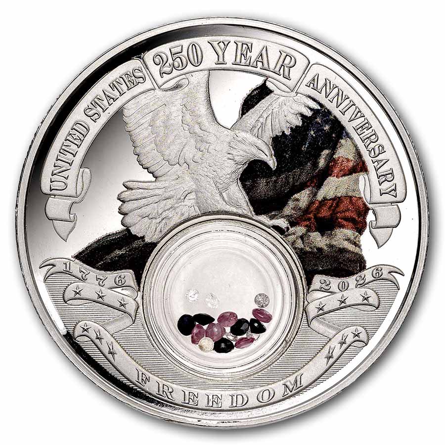 Buy 2026 1 oz Silver $1 Revolution Freedom Colorized | APMEX
