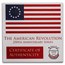 2026 1 oz Ag $1 Revolution Series: 250th Anniv.: Declaration