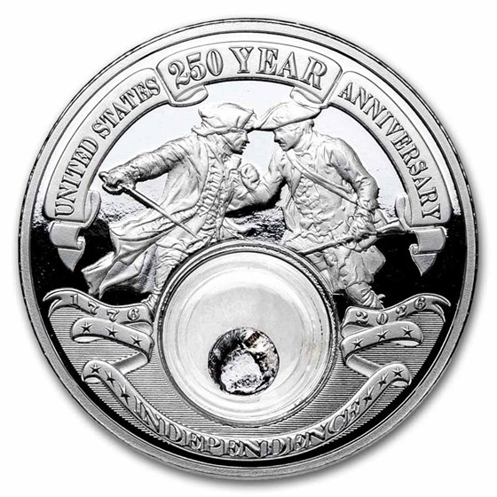 2026 1 oz Ag $1 Revolution Series: 250th Anniv.: Independence