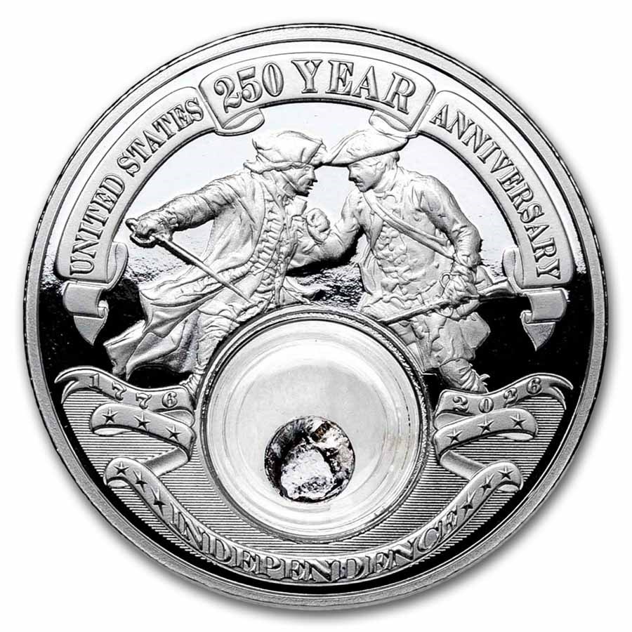 2026 1 oz Ag $1 Revolution Series: 250th Anniv.: Independence