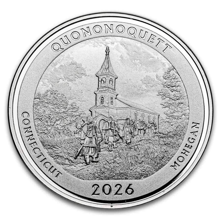 2026 1 oz Ag NATB Connecticut Weir Farm Mohegan Tribe (Box/COA)
