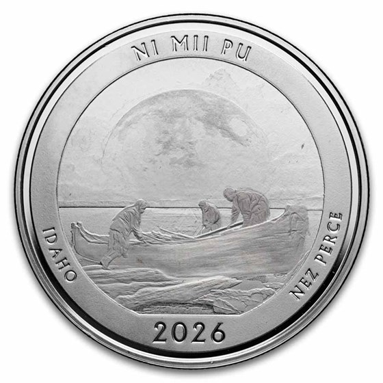 2026 1 oz Ag NATB Idaho River of No Return Wilderness (Box/COA)