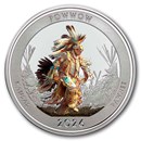 2026 1 oz Ag NATB Kansas Tallgrass Prairie: Pawnee (Color)