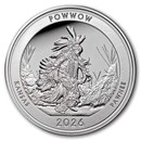 2026 1 oz Ag NATB Kansas Tallgrass Prairie Pawnee Tribe (Box/COA)