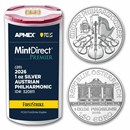 2026 1 oz Ag Philharmonic (20-Coin MD® Premier Tube + PCGS FS®)