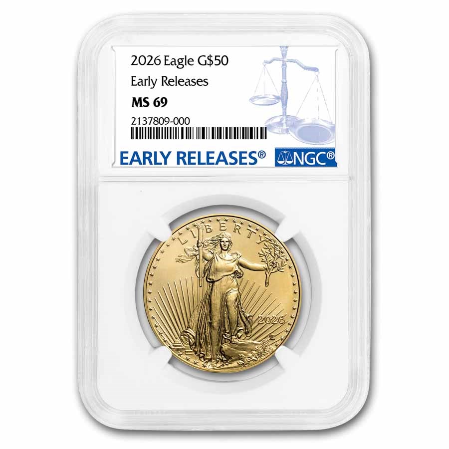2026 1 oz American Gold Eagle MS-69 NGC (Early Releases)