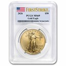 2026 1 oz American Gold Eagle MS-69 PCGS (FirstStrike®)