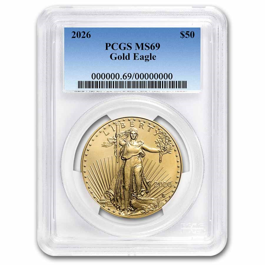 2026 1 oz American Gold Eagle MS-69 PCGS