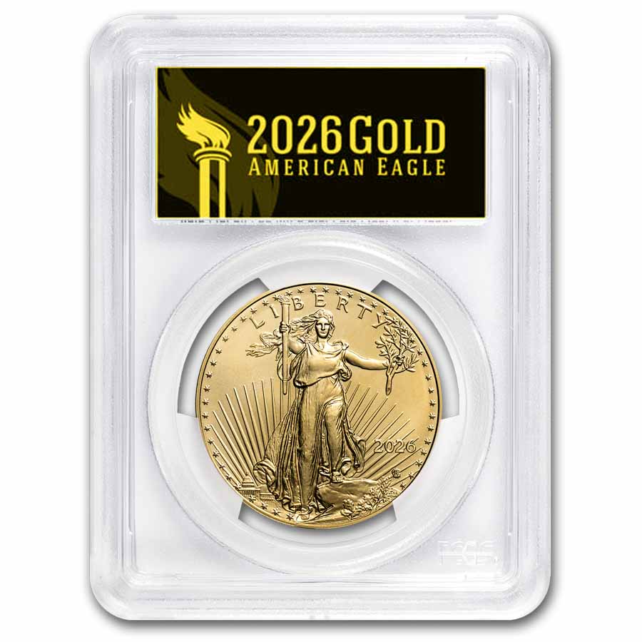 Buy 2026 1 oz Gold Eagle MS-70 Black Label | APMEX