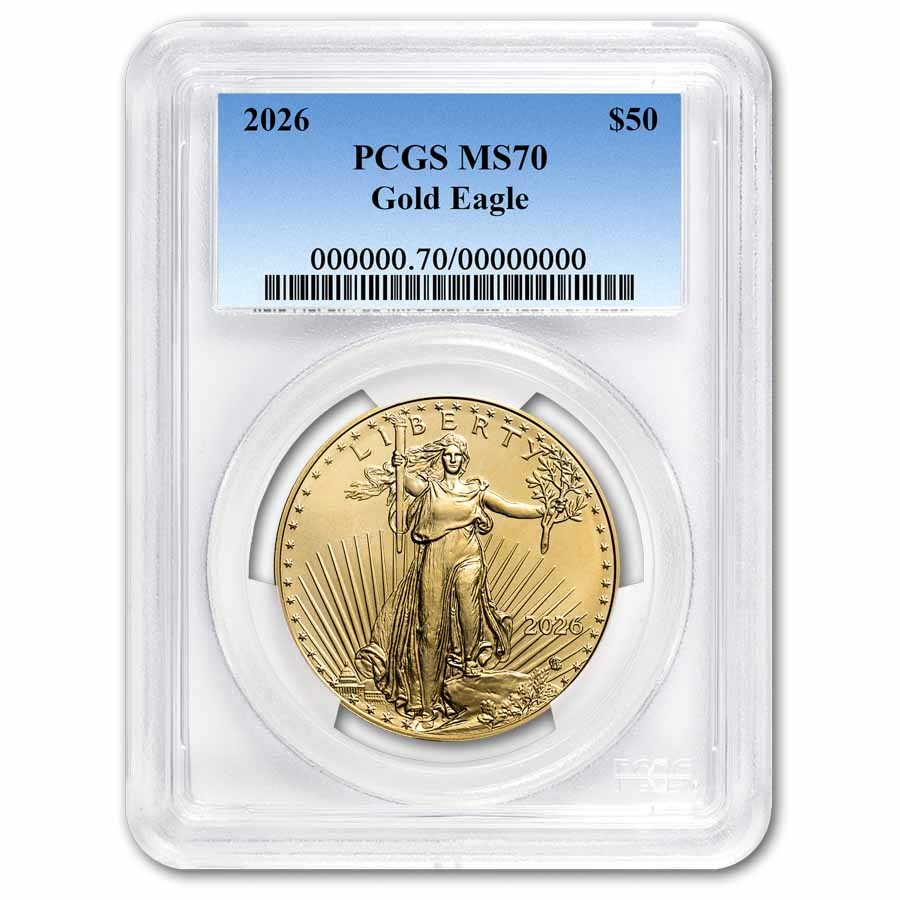 Buy 2026 1 oz Gold Eagle MS-70 PCGS | APMEX