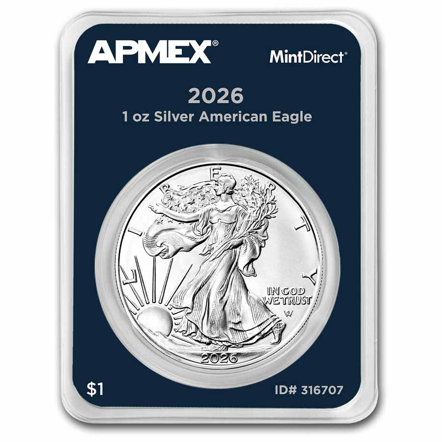 Buy 2026 1 oz Silver Eagle MD Single | APMEX