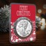 2026 1 oz American Silver Eagle - w/Festive Merry Christmas Card
