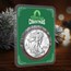 2026 1 oz American Silver Eagle - w/Green Merry Christmas Card