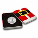 2026 1 oz American Silver Eagle - w/Holiday Tin, Santa's Buckle