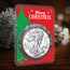 2026 1 oz American Silver Eagle - w/Merry Christmas Tree Card