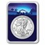 2026 1 oz American Silver Eagle - w/Starry Night Nativity Card