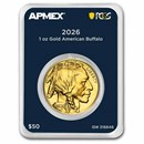2026 1 oz Gold Buffalo (MintDirect® Premier Single + PCGS FS)