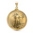 2026 1 oz Gold Eagle Pendant (Diamond-ScrewTop Bezel)