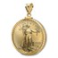 2026 1 oz Gold Eagle Pendant (Diamond-ScrewTop Bezel)