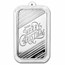 2026 1 oz Silver Colorized Bar - Baby's First Christmas
