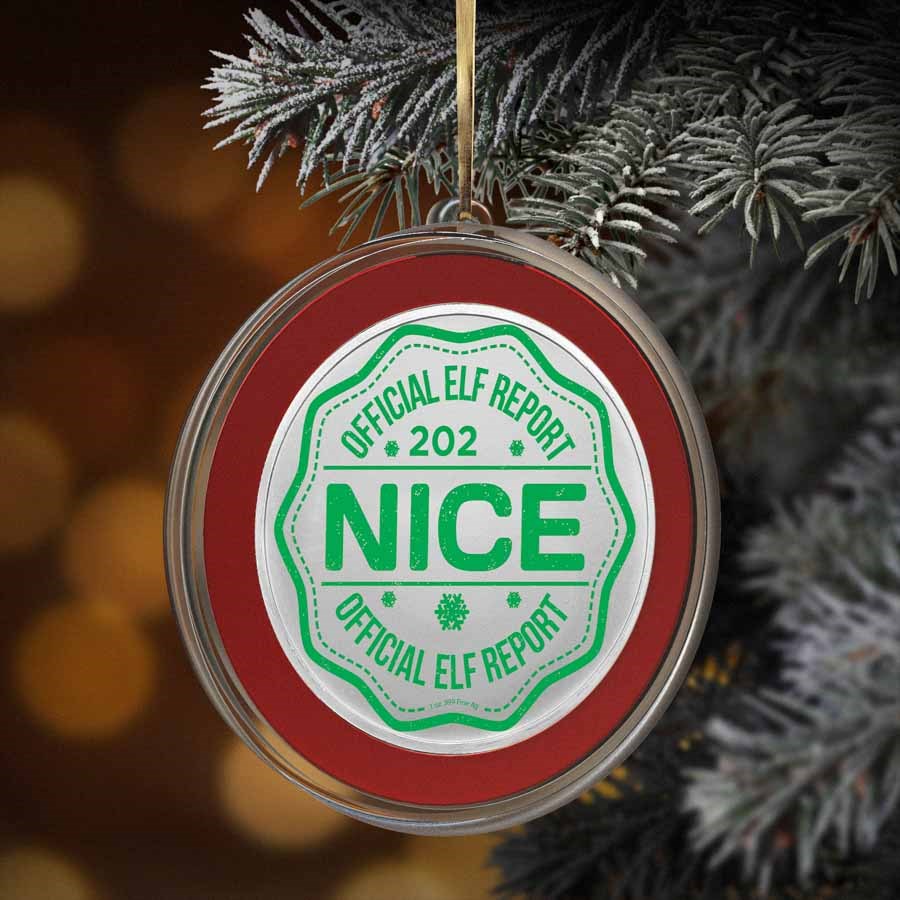 2026 1 oz Silver Colorized Round - Naughty or Nice