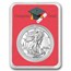 2026 1 oz Silver Eagle - w/Congrats Grad, Red Card, In TEP