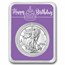 2026 1 oz Silver Eagle - w/Happy Birthday, Purple Card, In TEP
