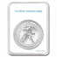 2026 1 oz Silver Eagle - w/Happy Birthday, White Card, In TEP