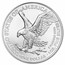 2026 1 oz Silver Eagle - w/Happy Father's Day, Plaid Card, In TEP
