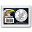 2026 1 oz Silver Eagle - w/Harris Holder, Rocky Mountain Design