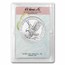 2026 1 oz Silver Eagle - w/Harris Holder, Wedding Day Design