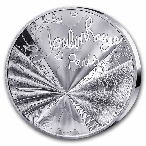 2026 1 oz Silver HR €20 Moulin Rouge