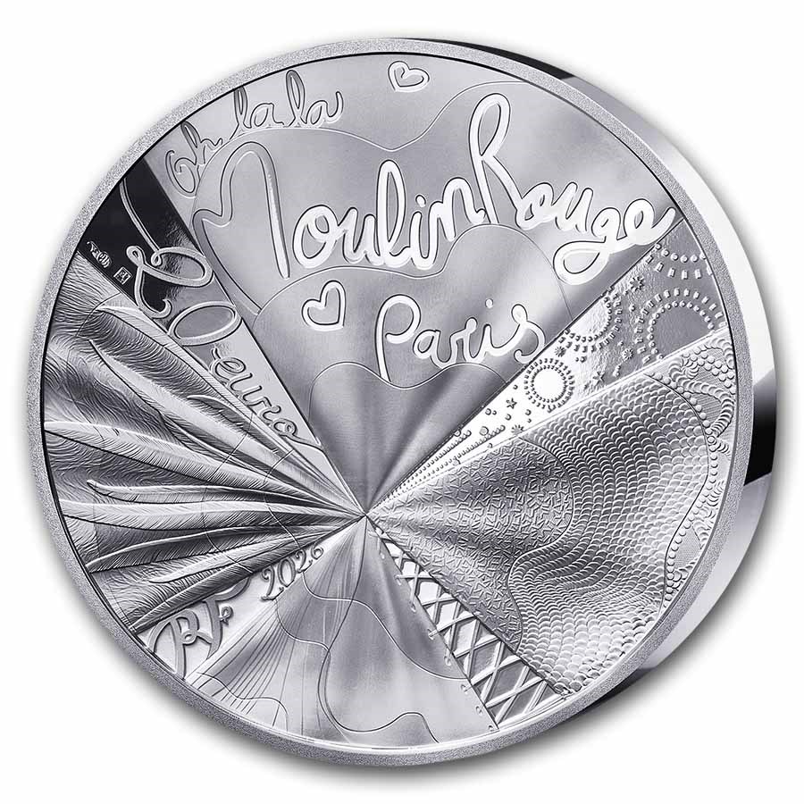 2026 1 oz Silver HR €20 Moulin Rouge