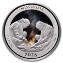 2026 1 oz Silver NATB Vermont Missisquoi Tribe (Color)
