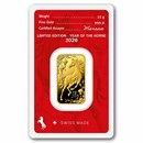 2026 10g Gold Bar - Argor-Heraeus Year of the Horse (In Assay)