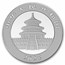 2026 30 gram Silver Panda Pendant (Plain Front - ScrewTop Bezel)