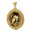 2026 8 gram Gold Panda Pendant (Rope-Screw Top Bezel)