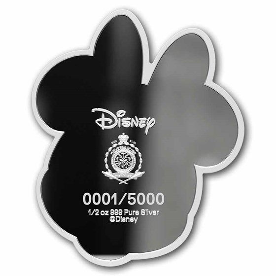 Buy 2026 1/2 oz Silver Disney Expressions Minnie Mouse | APMEX