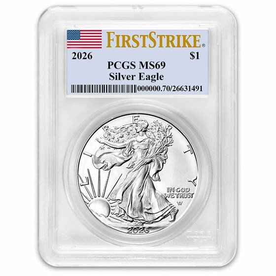 2026 American Silver Eagle MS-69 PCGS (FirstStrike®)